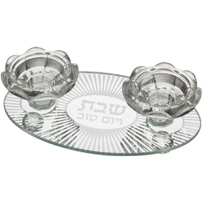 Glass Candlesticks 17*10 cm