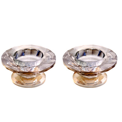 Crystal Candlesticks 4*7.5 cm - Gold Color