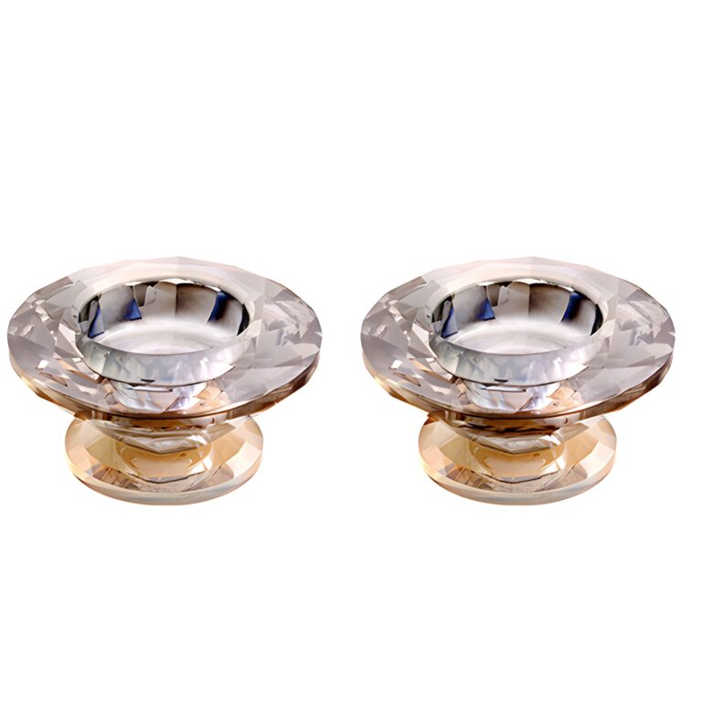 Crystal Candlesticks 4*7.5 cm - Gold Color