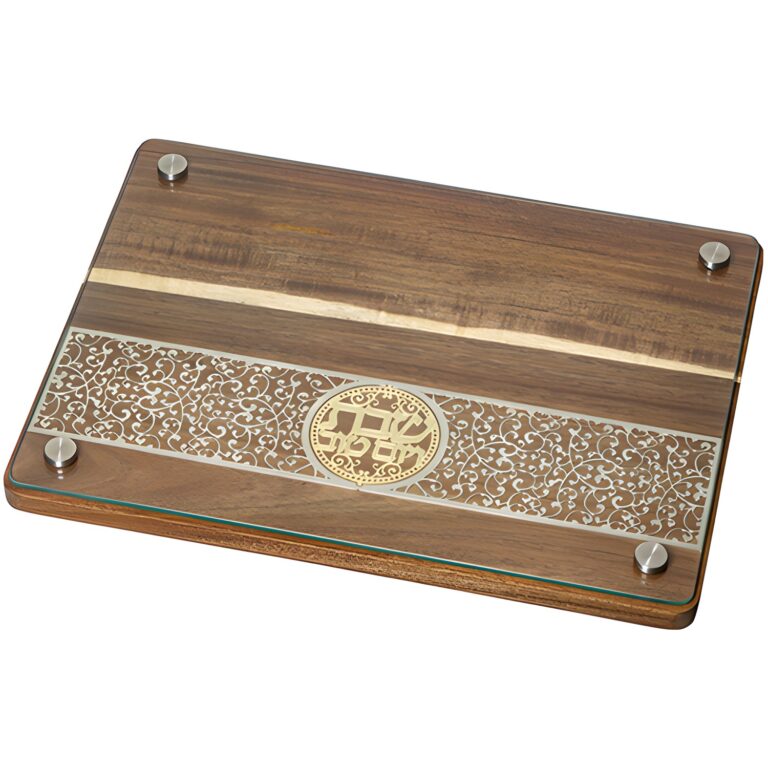 Challah Tray with Plate 40*25 cm