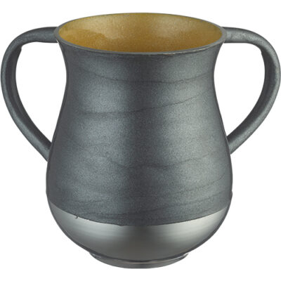 Aluminium Washing Cup 13 cm - Black