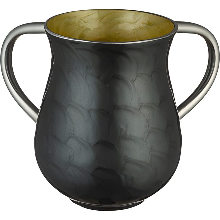 Aluminium Washing Cup 13 cm - Black