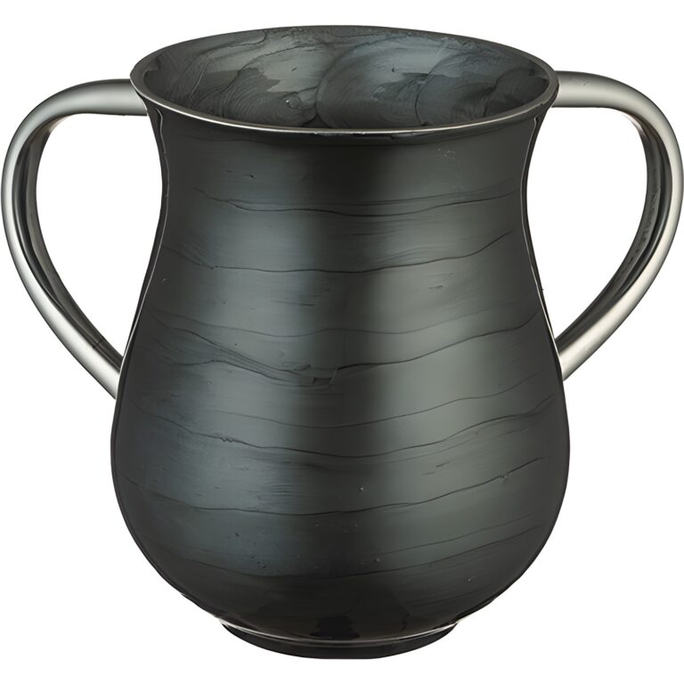 Aluminium Washing Cup 13 cm - Pearl - Dark Gray