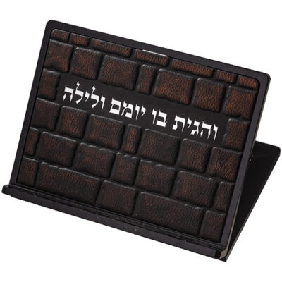 שטנדר אלגנטי עם לוח עור סינתטי 38x29