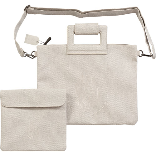 Leather Like Talit - Tefilin Set 36*29 cm with Embroidery