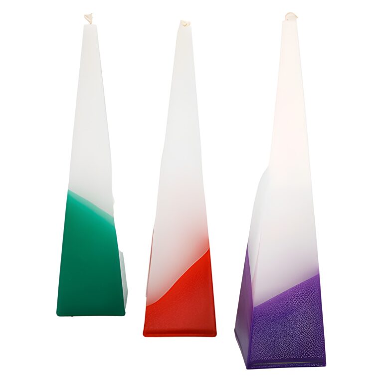 Havdalah Candle 16 cm- Multicolor