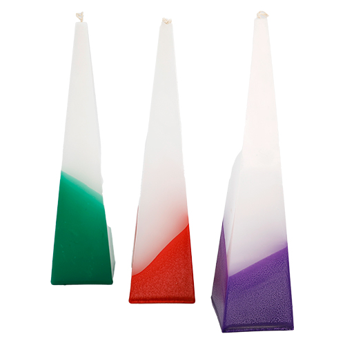 Havdalah Candle 16 Cm- Multicolor