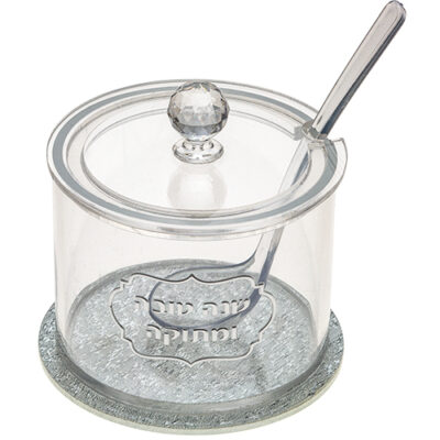 Lucite Honey Dish