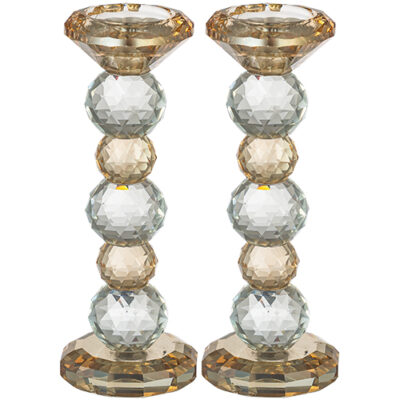 Crystal Candlesticks 20 cm