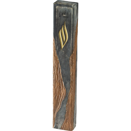 Polymer Epoxy Mezuzah 15 cm