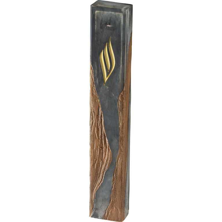 Polymer Epoxy Mezuzah 25 cm - Black