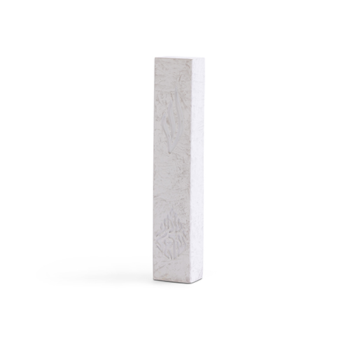 Concrete-like Polymer Mezuzah 12 cm