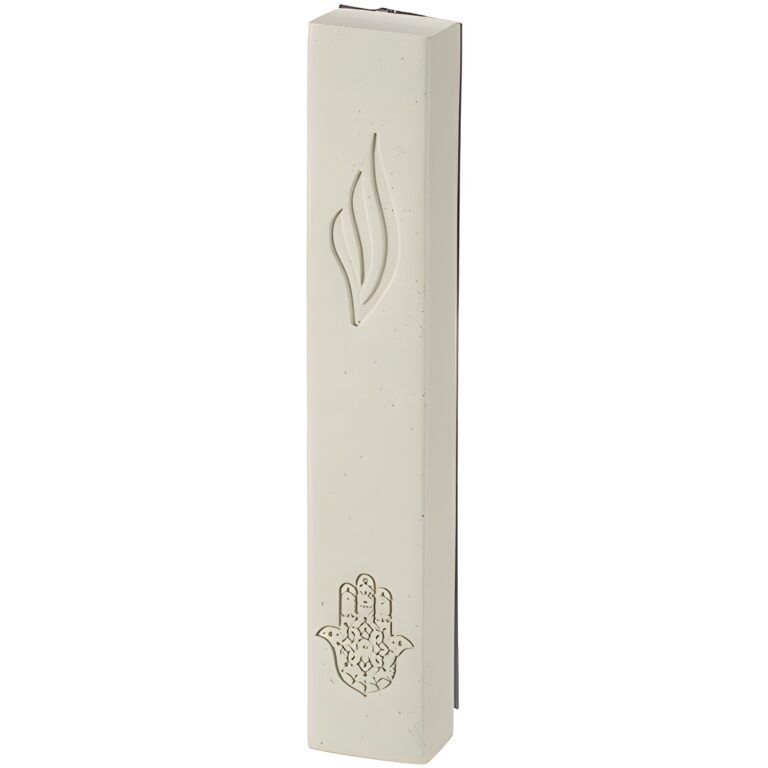 Concrete-like Polymer Mezuzah 15 cm