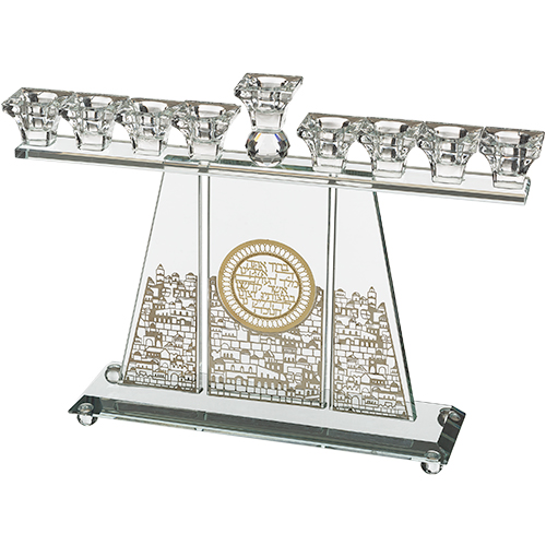 Crystal Menorah 37*36 cm