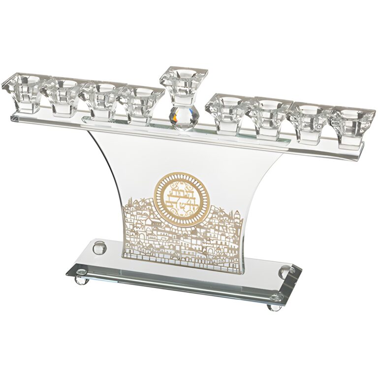 Crystal Menorah 22*36 cm
