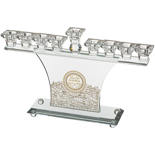 Crystal Menorah 22*36 cm