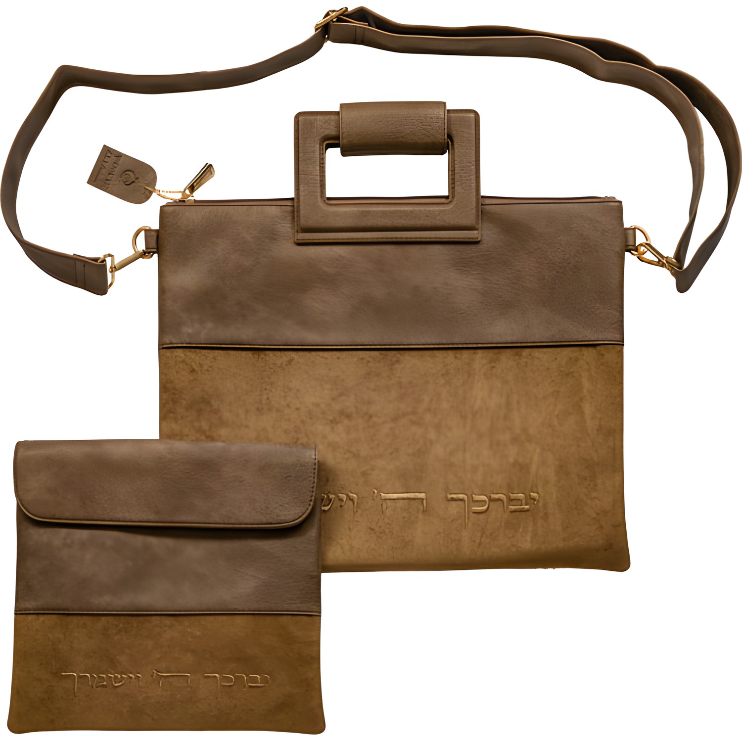 Leatherette Talit & Tefilin Set 38*31 cm