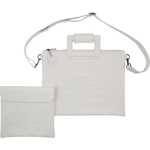 Leatherette Tallit - Tefillin Set 31*38 cm with Embroidery