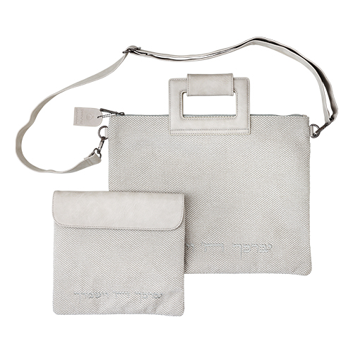 Fabric Tallit - Tefillin Set 31*38 cm with Embroidery