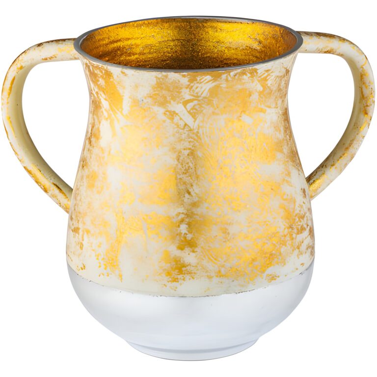 Elegant Aluminium Washing Cup 13.5 cm