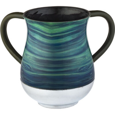 Elegant Aluminium Washing Cup 13.5 cm