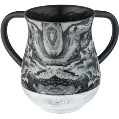 Elegant Aluminium Washing Cup 13.5 cm