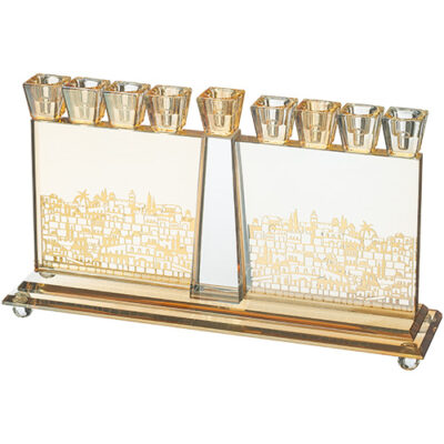 Crystal Menorah 30*17 cm