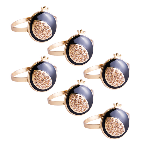 Set of 6 Napking Holders Rings