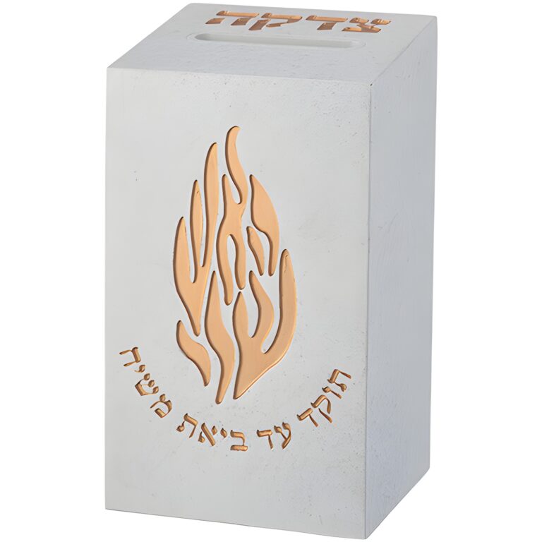 Polymer Tzedakah Box 13 cm