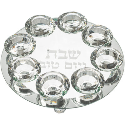 Crystal 8 Branches Candlesticks 27 cm