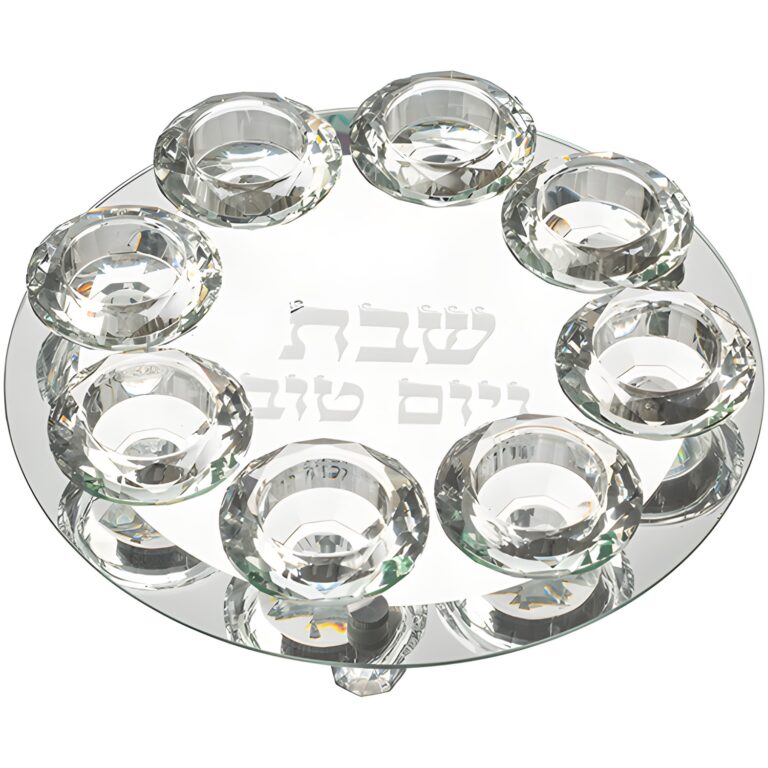 Crystal 8 Branches Candlesticks 27 cm