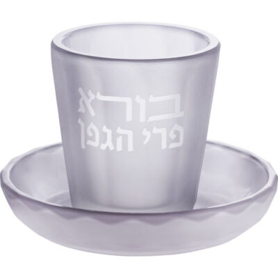 גביע קידוש קריסטל 7 ס"מ ללא רגל