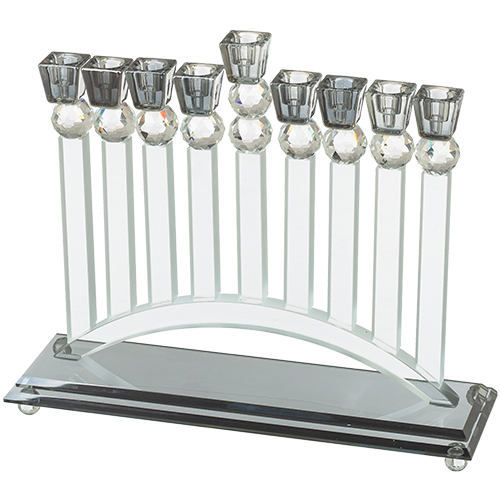 Crystal Elegant Menorah 26cm