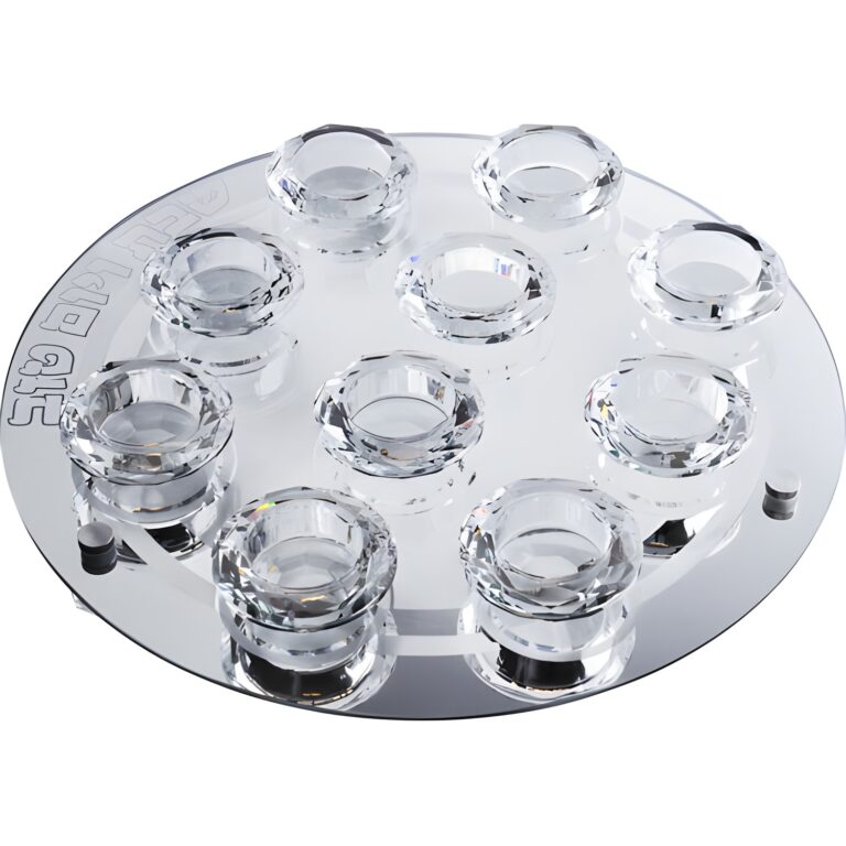 Crystal 10 Branches Candlesticks 33 cm