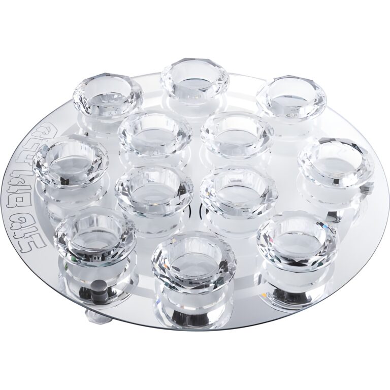 Crystal 12 Branches Candlesticks 33 cm