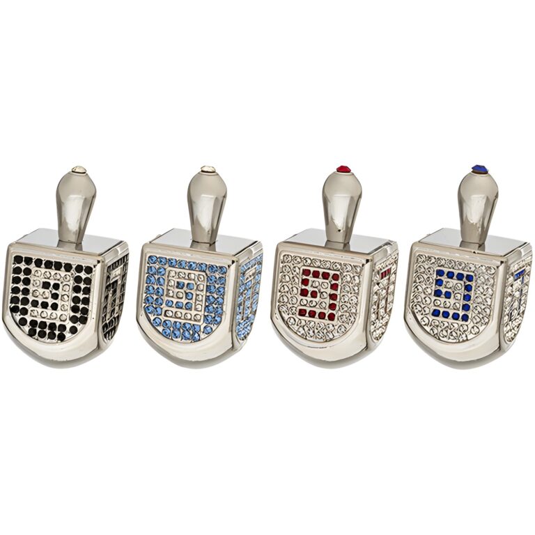 NICKEL DREIDEL Poh 4 CM (12)