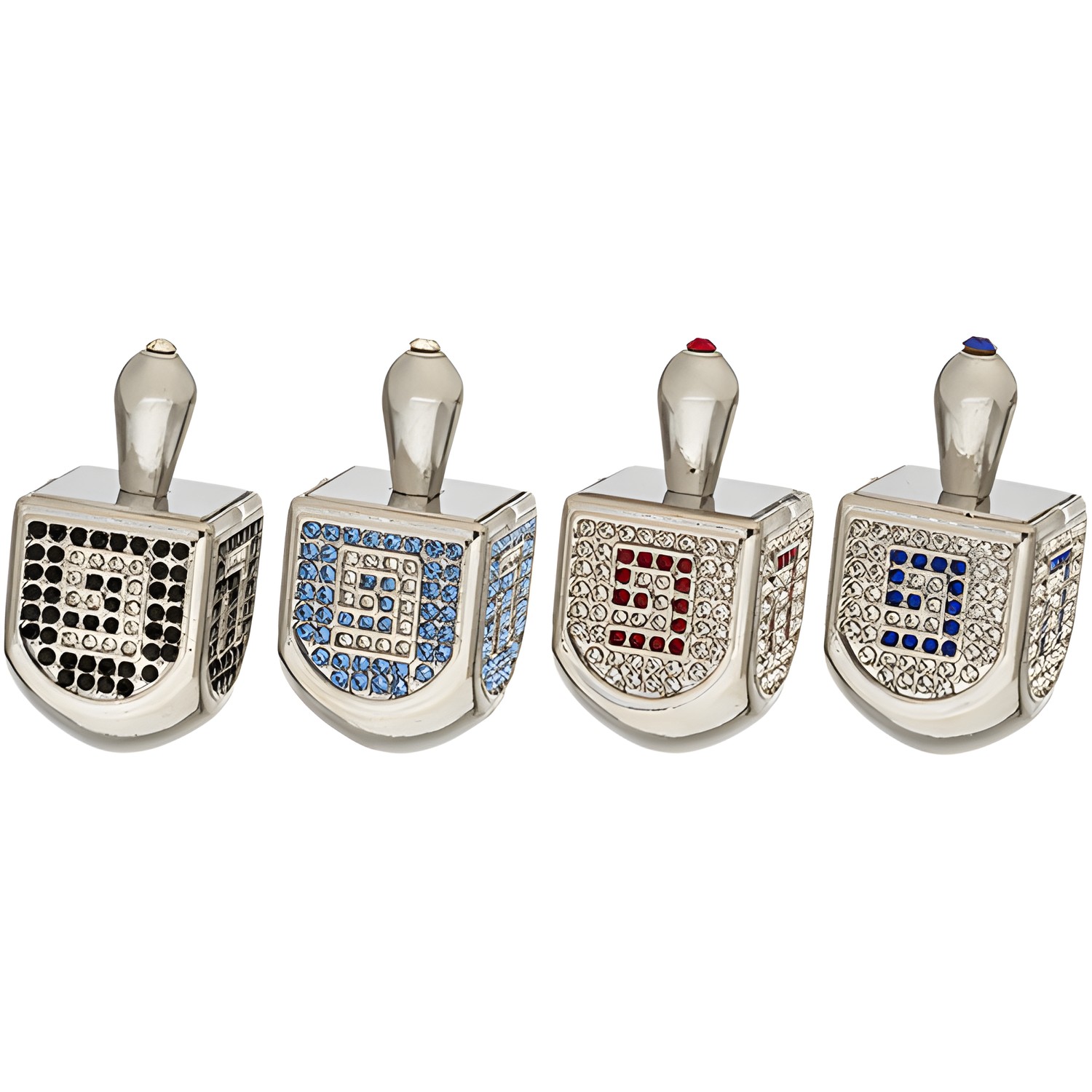 NICKEL DREIDEL Poh 4 CM (12)