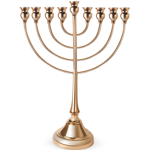 Metal Menorah 49cm