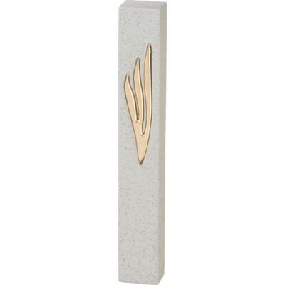 Polymer "Concrete" Mezuzah 15 cm