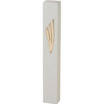 Polymer "Concrete" Mezuzah 20 cm