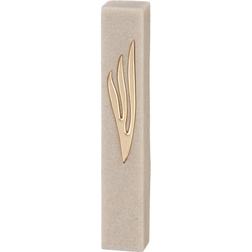 Polymer "Concrete" Mezuzah 12 cm