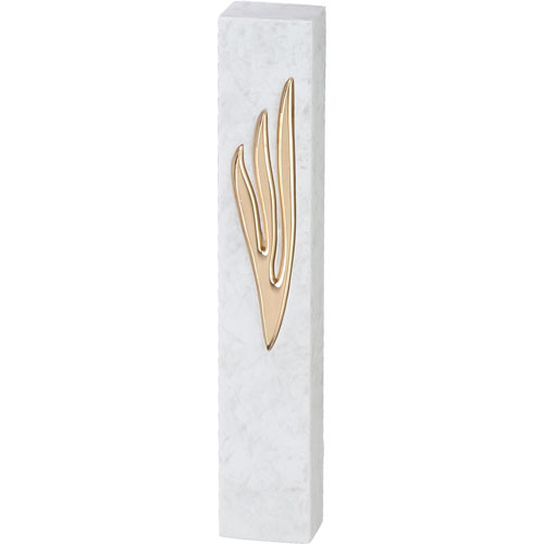 Polymer "Concrete" Mezuzah 12 cm
