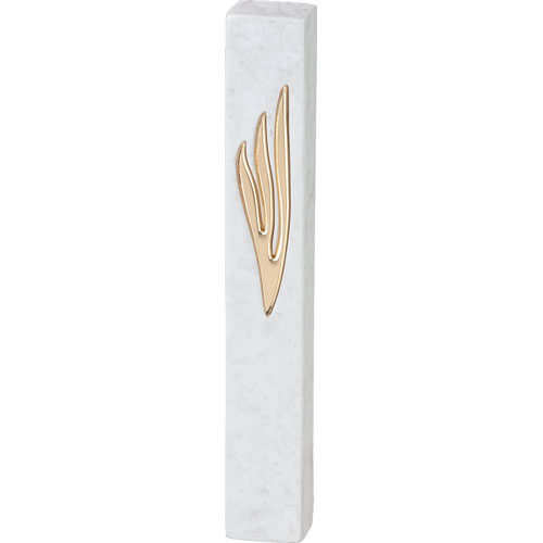 Polymer "Concrete" Mezuzah 15 cm