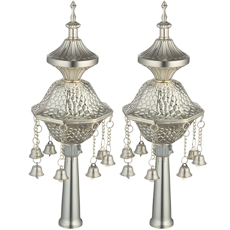 Pair of Rimonim for Torah 32 cm - Silver