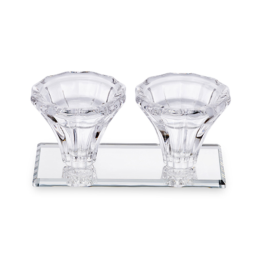 Glass Candlesticks 10 cm