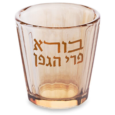 גביע קידוש קריסטל 7 ס"מ ללא רגל