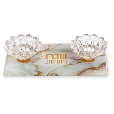 פמוטים מזכוכית 18*10 ס"מ
