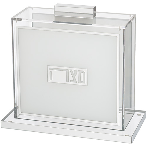 Lucite Clear Stand for Matzah 22*26 cm