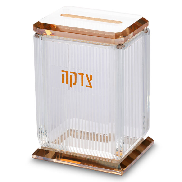 Crystal charity box