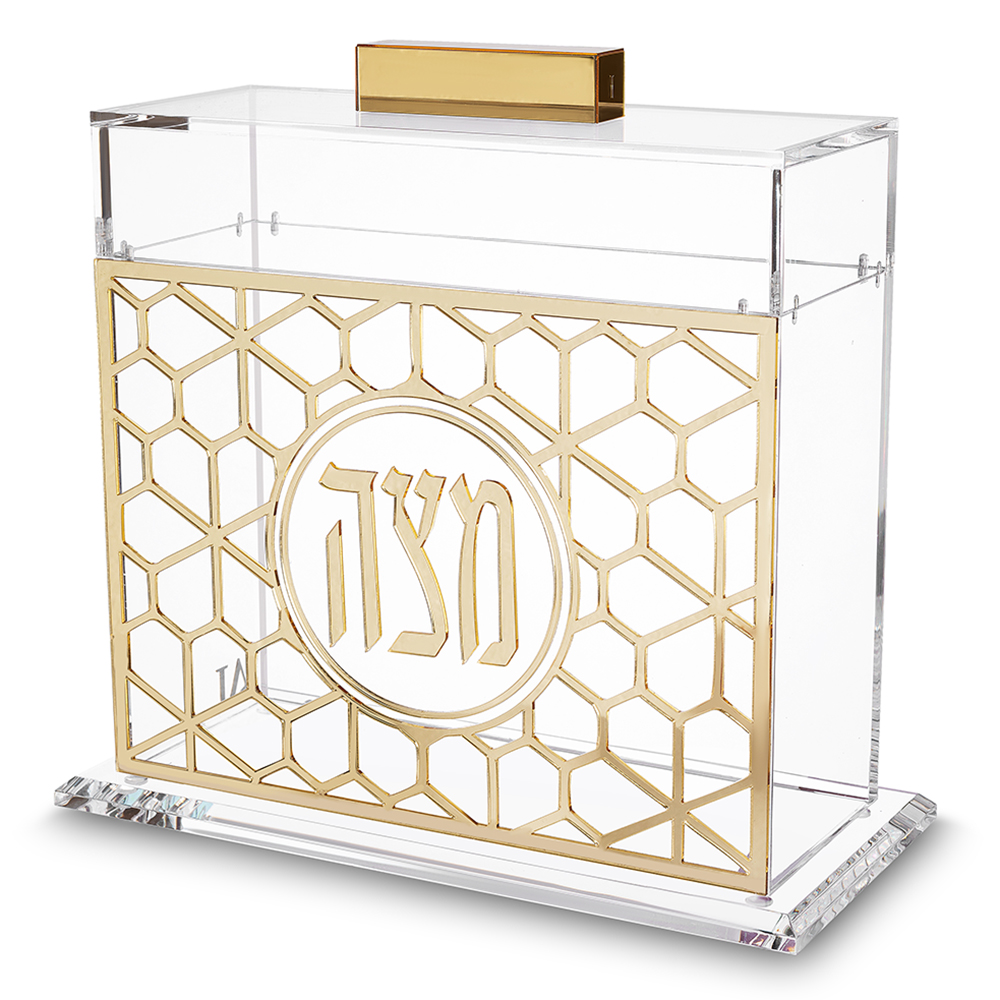 Lucite Clear Stand for Matzah 22*26 cm